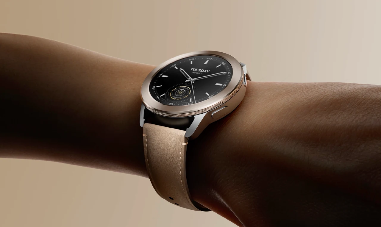 Xiaomi Watch S3 on a wrist
