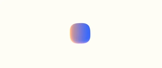 XiaoAI rounded gradient mark